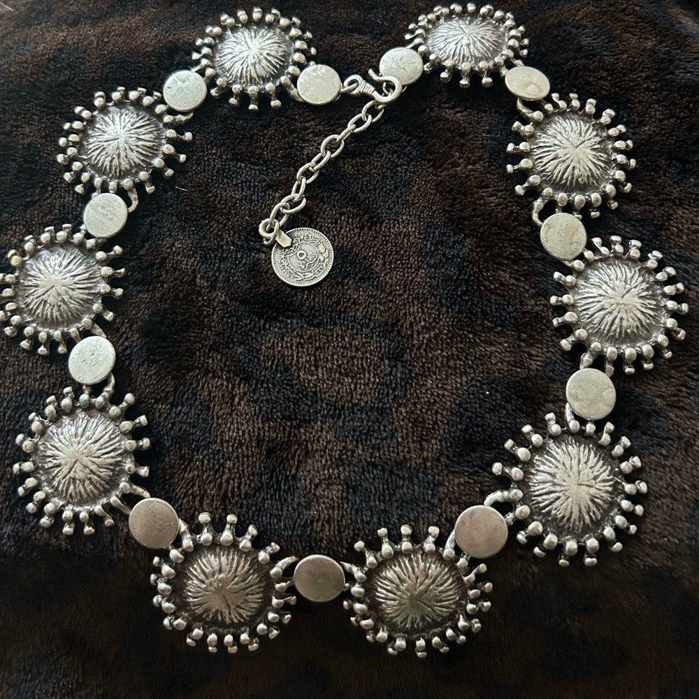 Sterling Silver Sun Necklace